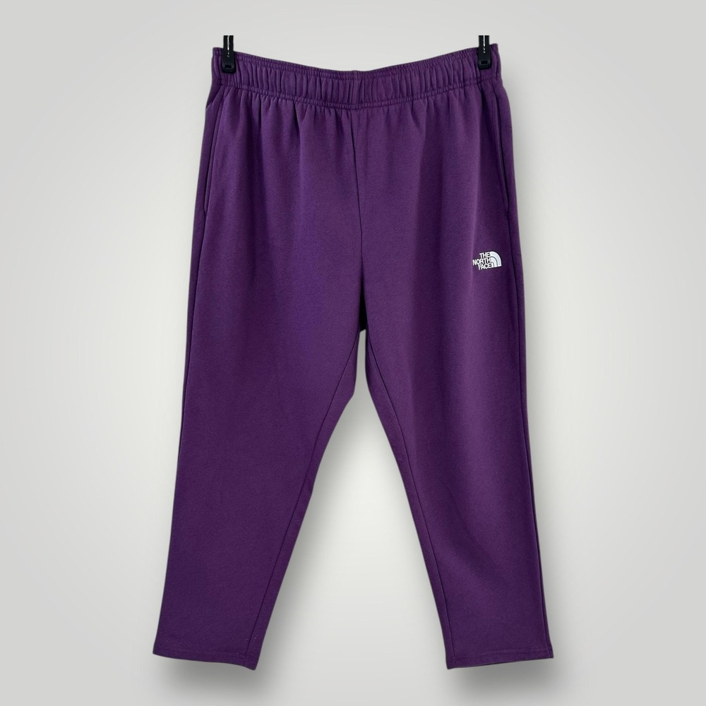 NEW The North Face Sweatpants Womens Size XL Purple Blackcurrant Fleece EVLN CF